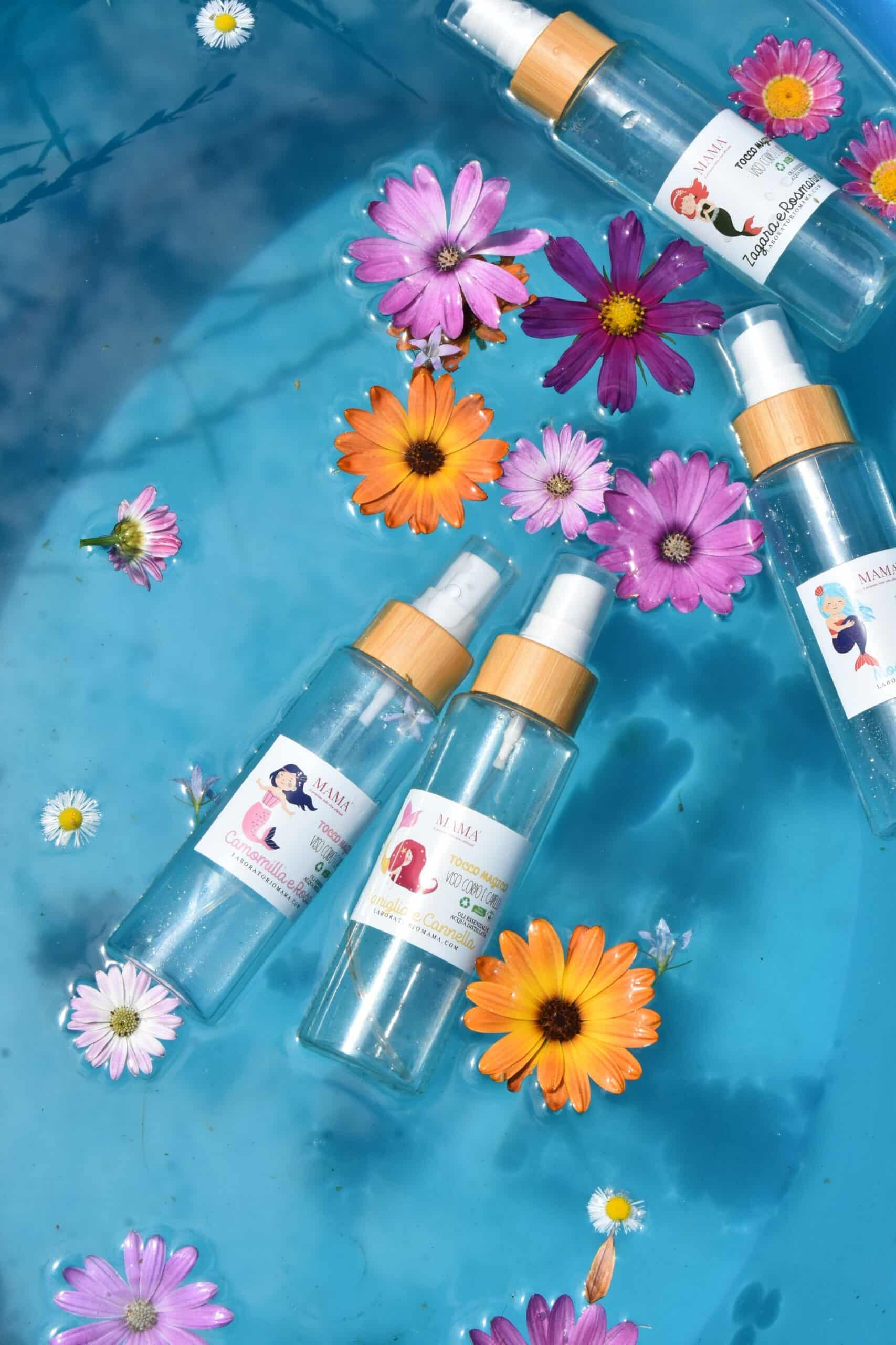 Acqua profumata 100 ML per viso-corpo e capelli