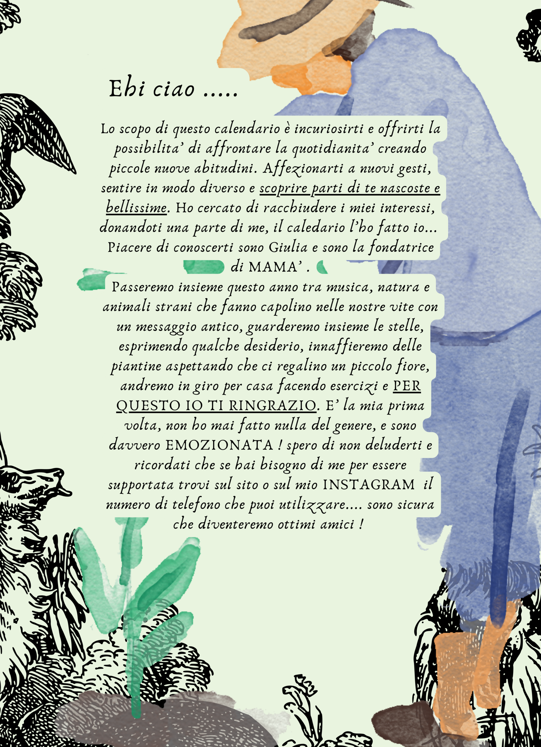 Calendario illustrato 2027 con rituali e consigli di crescita personale - immagine 2